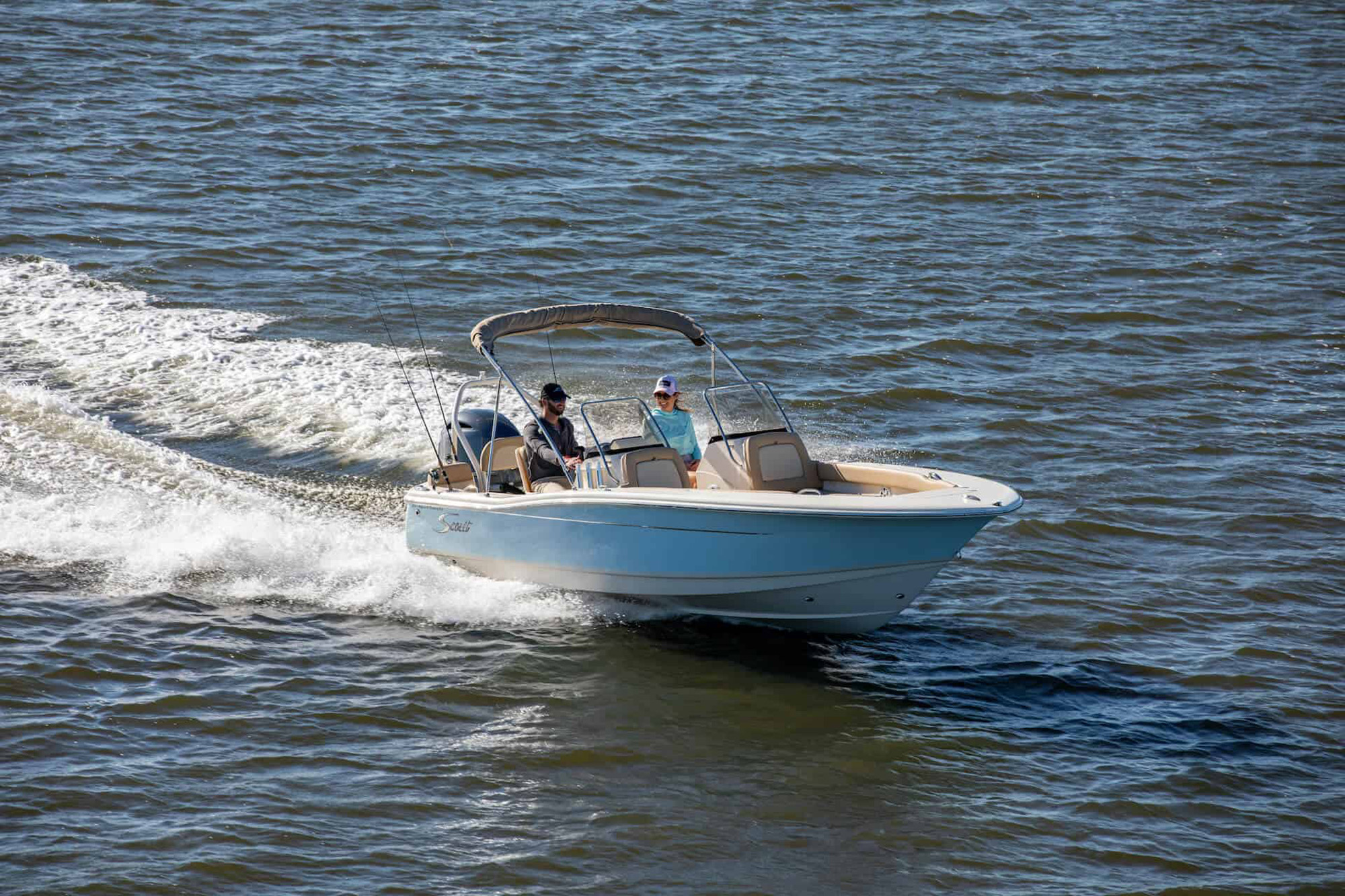 2027 Scout 195 Sport Dorado - Crystal Blue 