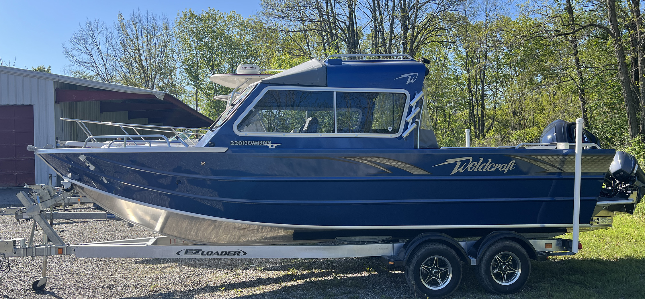 2025 Weldcraft 220 Maverick - Blue Metallic 2025 Weldcraft 220 Maverick - Blue Metallic