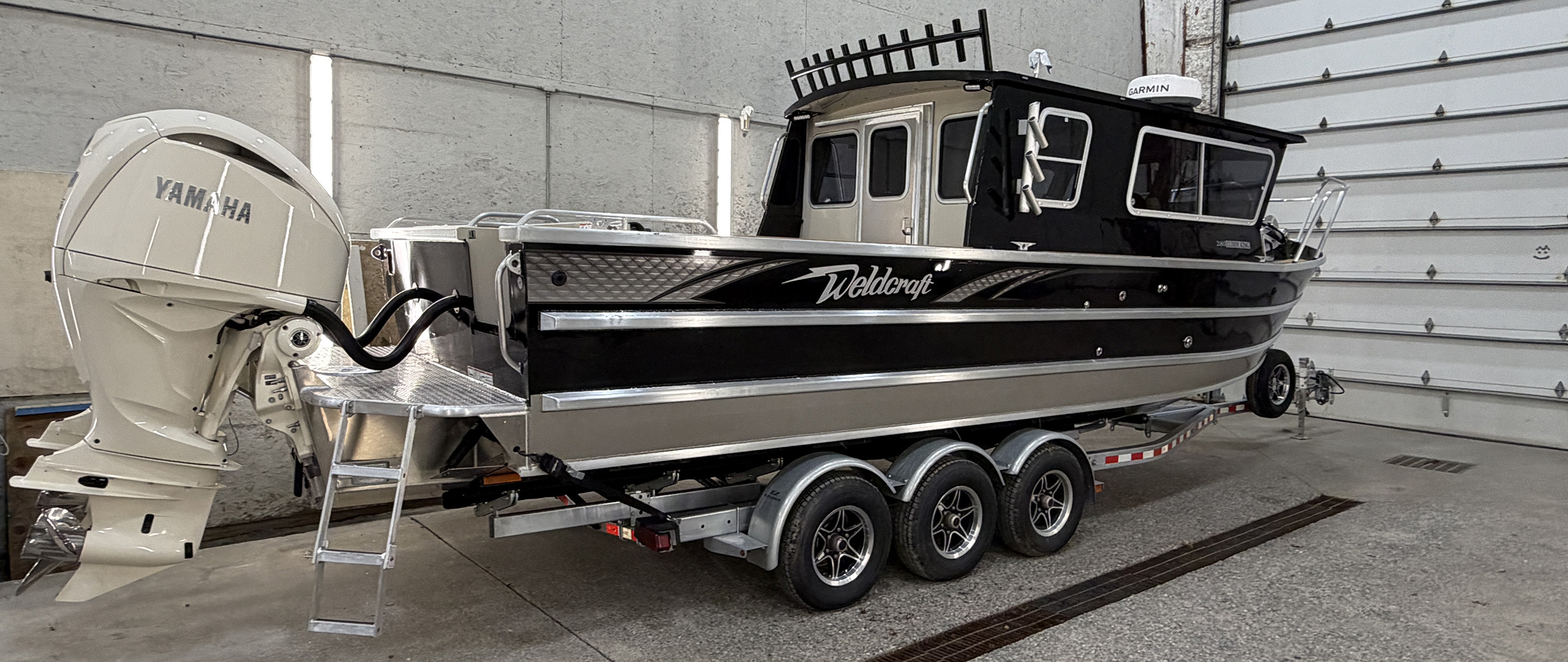 2026 Weldcraft 280 Cuddy King - Black/Pewter Metallic