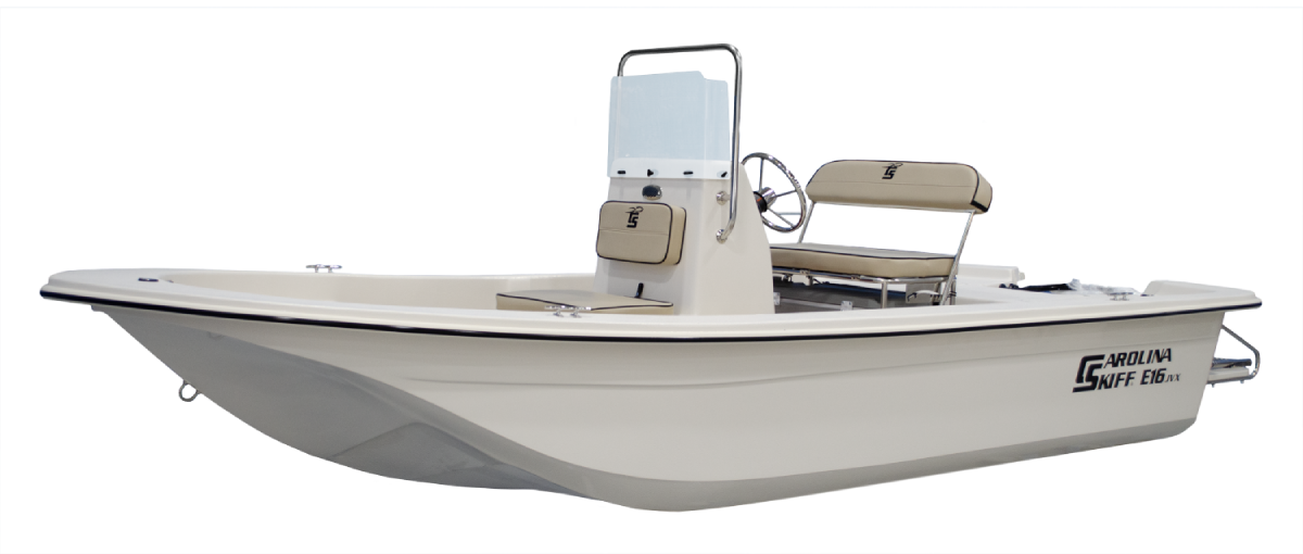 2025 Carolina Skiff E16JVXCC - White