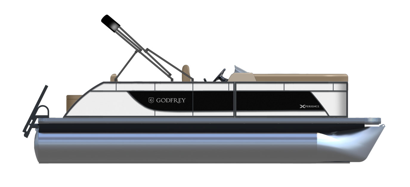 2026 Godfrey EX2286SFLX - Pearl White/Black