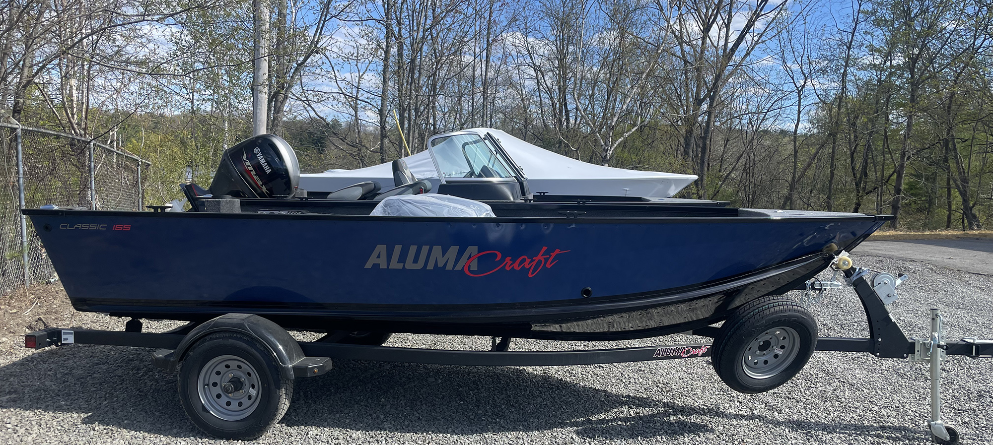 2022 Alumacraft Classic 165 TL - Blue