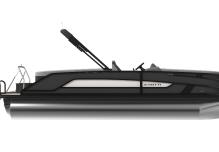 2026 Evotti 521QL Triple Pontoon Boat - Black/White