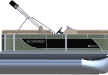 2026 Godfrey EX1680CX Poontoon Boat - Sage/Black