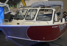 2025 Hewescraft Sportsman 160 - White/Maroon