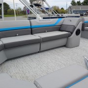 2025 Bennington 20SXSRCSE Pontoon Boat - Black/Blue