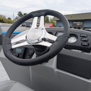 2025 Bennington 20SXSRCSE Pontoon Boat - Black/Blue