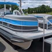2025 Bennington 22MSBSE Pontoon Boat - Anthracite/Blue