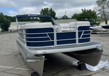 2023 Godfrey SW2286SBX Pontoon Boat - Metallic Navy