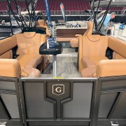 2025 Godfrey MC235SFL Triple Pontoon Boat - Matte Black/Black