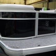 2025 Godfrey EX2086SBX Pontoon Boat - Black/Silver